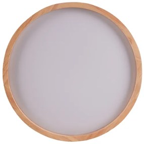 Plafoniera da bagno LED/12W/230V Ø 27 cm IP44 rovere