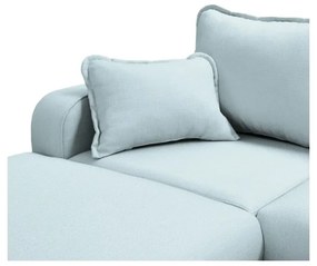 Divano angolare azzurro (angolo sinistro) Beata - Ropez