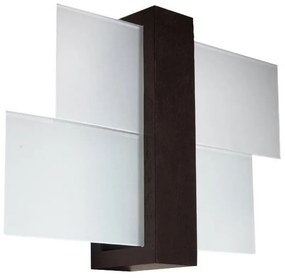 Brilagi - Applique a LED HERA 1xE27/7,5W/230V wenge