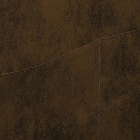 Poltrona marrone con rivestimento in finta pelle Lofty Lilly – Miuform