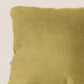Destiny cuscino disponibile in diversi colori realizzato in tessuto morbido impermeabile T02 giallo