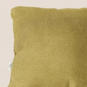 Destiny cuscino disponibile in diversi colori realizzato in tessuto morbido impermeabile T02 giallo