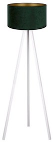 Brilagi - Lampada con piedistallo VELVET 1xE27/60W/230V bianco/verde