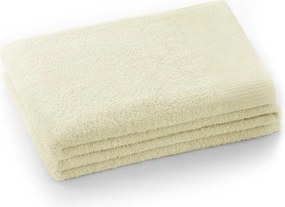 Asciugamano tipo terry color crema in cotone 50x100 cm Amari – Restilo