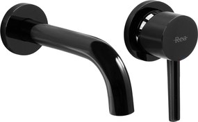 Rubinetto da incasso Rea Lungo Black Metallic + BOX