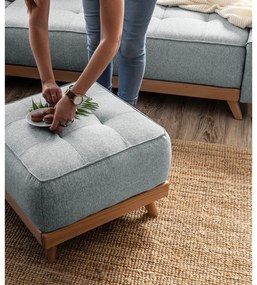 Poggiapiedi grigio chiaro Dazzling Daisy - Miuform