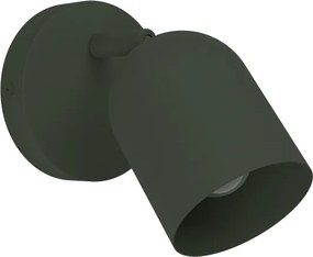 Eglo 44132 - Faretto da parete TILSTON 1xE14/40W/230V verde
