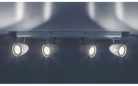 Rabalux 73022 - Faretto PERICO 4xGU10/5W/230V bianco