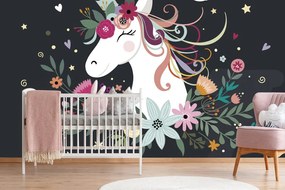 Carta da parati autoadesiva – Dolce unicorno