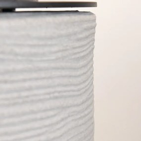 Camino a bioetanolo braciere da giardino da terra per interno esterno RAFFAELLO Corda Beige d.35 x h55