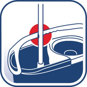 Mop rotante con secchio e detergente per pavimenti Rotation Disc Ergo - LEIFHEIT