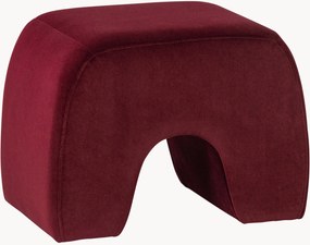 Pouf in velluto Lucen