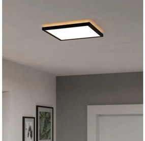 Eglo 901442- Plafoniera LED da esterno ROVITO 13,4W/230V 29x29 cm IP44 nero