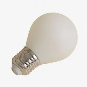 Lampadina Led E27 G45 6w Opale Bianco Caldo 2800k - Sklum