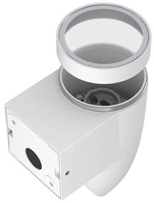 Applique da Parete a Cono per esterni, IP65 GU10 - Bianca Colore del corpo Bianco