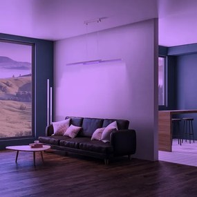 Eglo 33232 - Lampadario LED RGBW dimmerabile su cavo FRAIOLI-C 2xLED/17W/230V cromo opaco