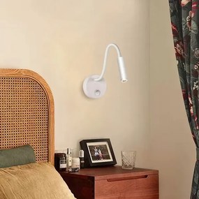 Brilagi - LED Lampada flessibile da muro MAYA LED/3W/230V 4000K bianco