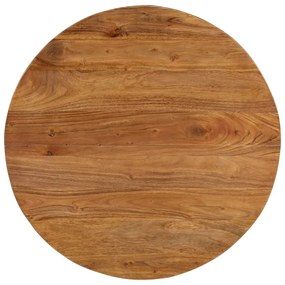 Tavolino da salotto 65x65x32 cm in legno massello d&#039;acacia