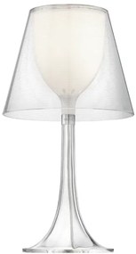 Flos Miss K Lampada da tavolo 43 cm a luce diffusa con paralume Trasparente