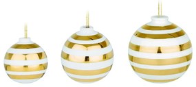 Palline di Natale in porcellana in set da 3 pezzi Omaggio - Kähler Design