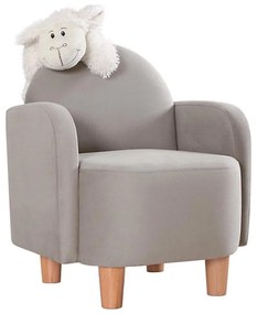 Poltroncina per bambini DORY grigia