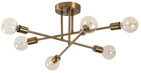 Plafoniera dorata 64x64 cm Flower – Opviq lights