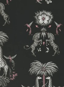Clarke & Clarke Carta da parati Creatura - Charcoal
