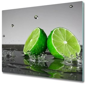 Tagliere in vetro Lime 60x52 cm