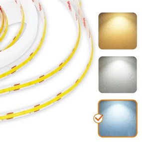 Striscia LED LED/50W/12V 5 m 6500K IP65