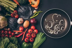 Carta da parati – Arte culinaria