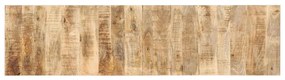 Testiera 200 Cm İn Legno Massello Di Mango Grezzo /