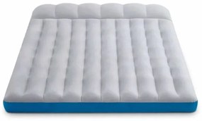 Materasso matrimoniale gonfiabile Intex camping' colore grigio chiaro, 127x193x24 cm - cod. 67999