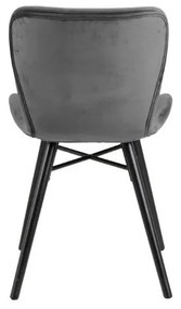 Sedia da pranzo grigia Batilda - Actona