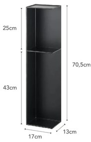 Supporto in metallo per carta igienica Tower - YAMAZAKI