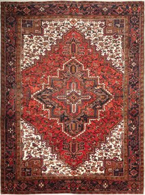 Heriz Tappeto persiano 250x320 Rosso (Iran) Annodato A Mano
