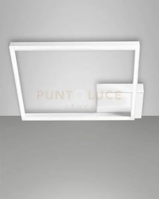 Bard plafoniera bianca nw a led 4000k - 39w - 4050 lm dimmerabile  ...