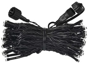 Catena LED natalizia da esterno 50xLED/5m IP44 bianco freddo