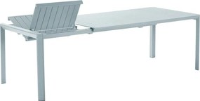 Tavolo allungabile da esterno rettangolare in alluminio blu 8 posti L da 180 a 240x100cm, Idaho NATERIAL
