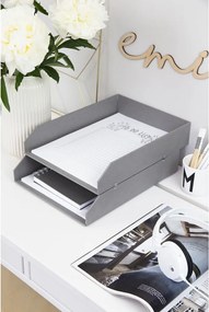 Organizer in cartone per documenti in set da 2 Hakan - Bigso Box of Sweden