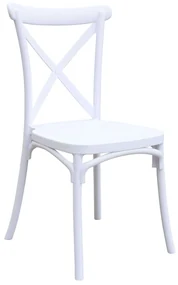 POLY - sedia da esterno vintage in resina