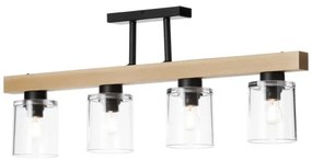 Lampadario a plafone RUSTIC RADIANCE 4xE27/60W/230V