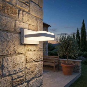 Applique LED 12W Rettangolare per esterni a Luce Diffusa IP54 Bianca Colore Bianco Naturale 4.000K