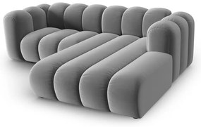 Divano angolare grigio ad angolo destro Lupine - Micadoni Home