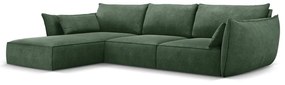 Divano angolare verde scuro (angolo sinistro) Vanda - Mazzini Sofas