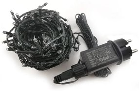 Catena di Natale LED da esterno 100xLED/8 funzioni 13m IP44 bianco giorno