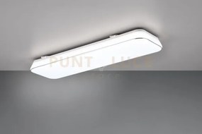 Plafoniera blanca  led rettangolare r64144301