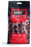 Confezione 8 kg bricchetti di carbone per barbecue Weber