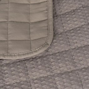 Copriletto beige con rivestimento trapuntato 180x260 cm – Ixia