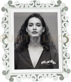 Portafoto koko maxi giada,bianco marmo