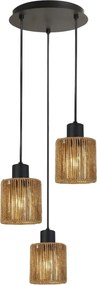 Lampada APP1820-3CPR NATURE BLACK